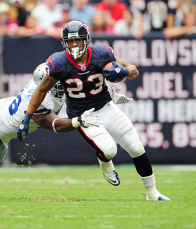 Arian Foster of the Texans is poised to propel Houston to another AFC South Title. (Source: sportsillustrated.cnn.com)
