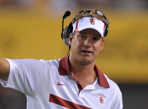 Lane Kiffin's Division 1-A Head Coaching stints have been disappointing to say the least. Source: www.usatoday.com