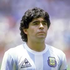 Argentinian futbol legend Diego Maradona (source: youtube.com). Maradona lit the stage in USA during the 1994 World Cup, when he was still one of the world's premiere players. Maradona led the Argentines to the 1986 Cup in Mexico City. 4 years later, they returned to the Final in Italia, but lost to the Germans. On Sunday, Maradona's countrymen will face Deutschland again for the ultimate prize!